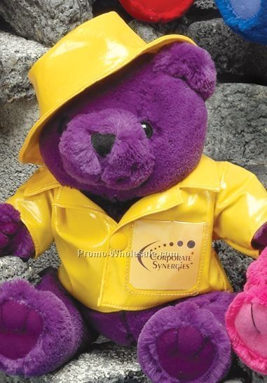 Brite Guy Bears Purple Bear (10")