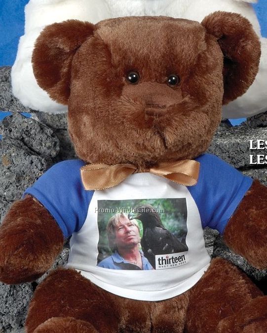 Brown Stuffed Leslie Bear (24")