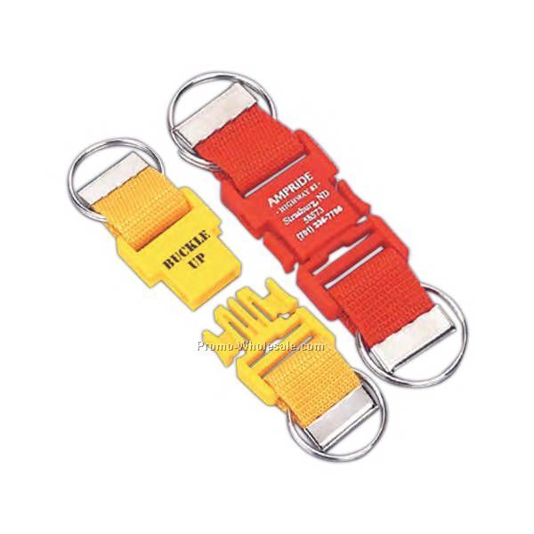 Buckle Up Double Key Ring