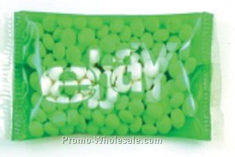 Clear Cello Bag W/ 1 Oz. Small Gum Balls