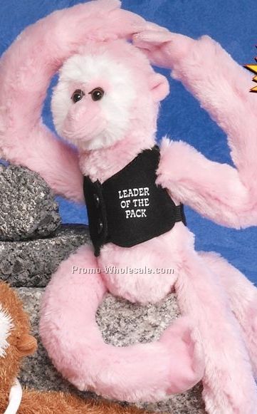 Clingers Pink Monkey (14")