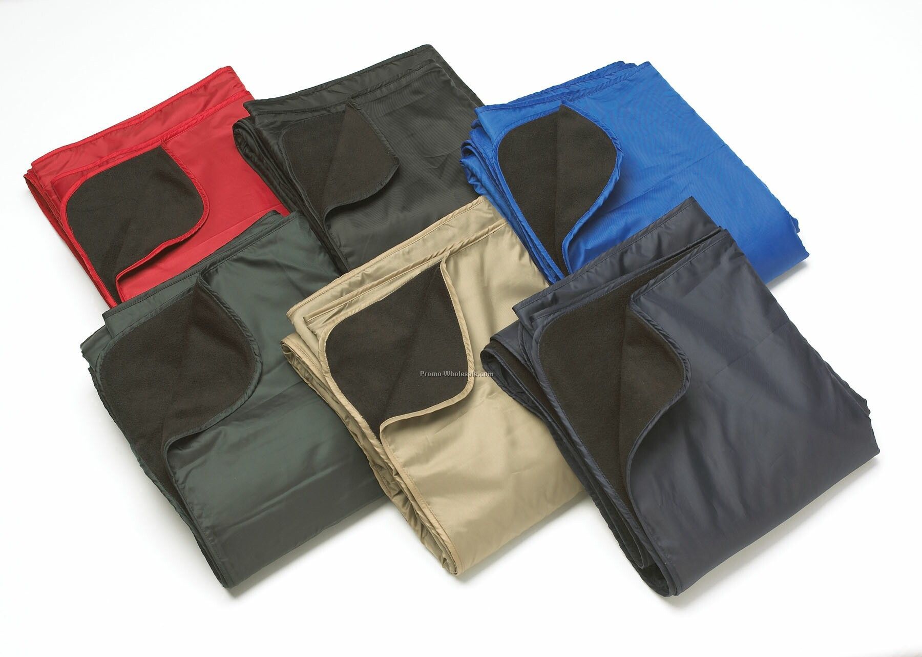 Colored Nylon/Fleece Picnic Blanket