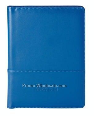 Colorplay Leather Padfolio - 6-1/2"x9-1/2"