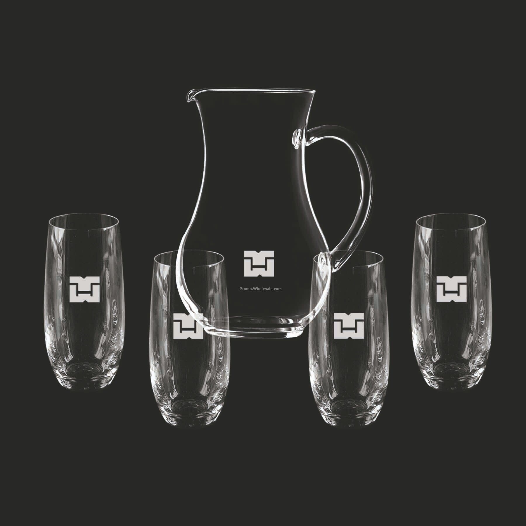 Concord Set (4 Glasses & Pitcher)