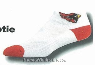 Custom Footie Socks W/ Lightweight Mesh Upper & Arch Support (7-11 Medium)