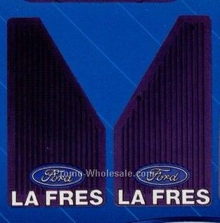 Custom Rubberized Vinyl Mud Guards For Car/ Truck - 9"x15"