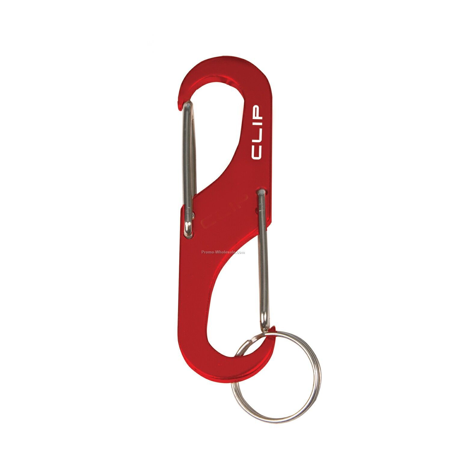 Double Clip Carabiner With Ring