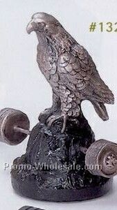 Eagle With Weights Sculpture