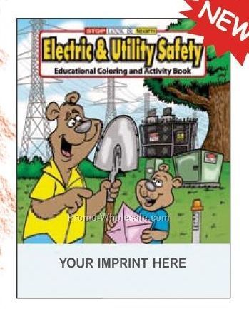 Electric & Utility Safety Coloring Book