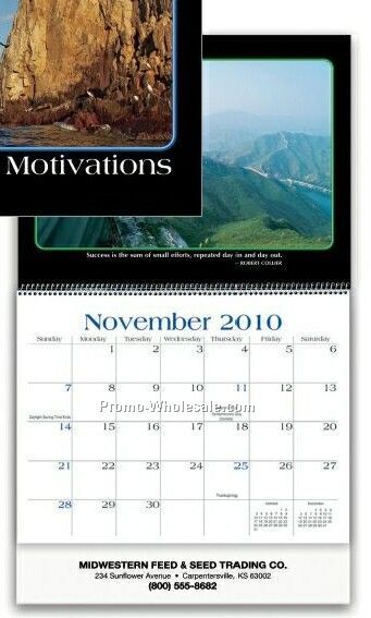 Executive Wall Calendar (Motivations/ Early Order)