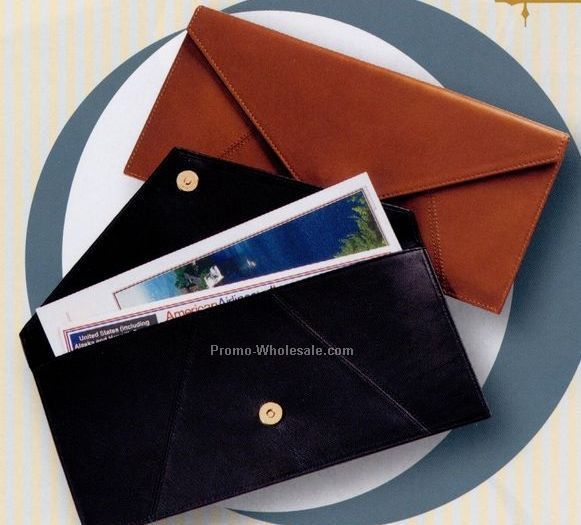 Florentine Napa Leather Document Envelope