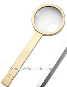Gold Magnifier Glass