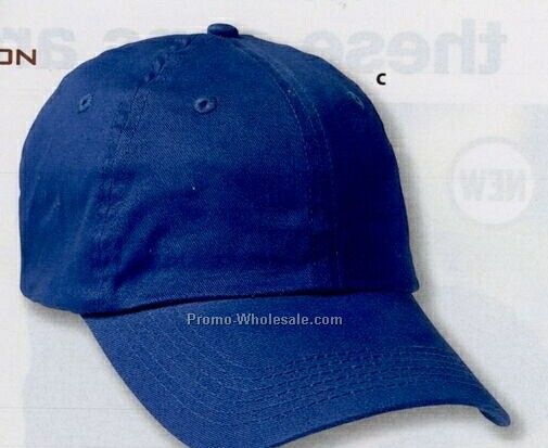 Harriton Brushed Cotton Twill Baseball Cap