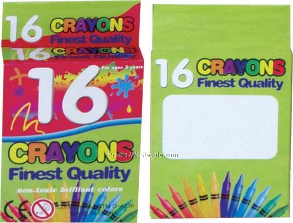 Kid's 16 Crayon Pack