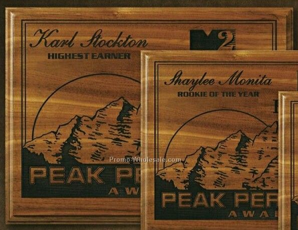 Kodiak Walnut Laser Plaque (9"x12")