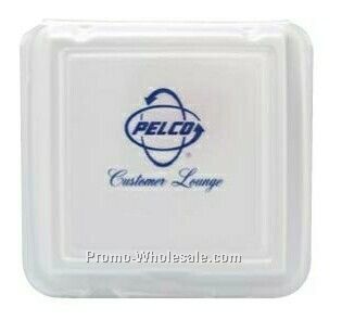 Large, Compartment Foam Hinged Deli Container