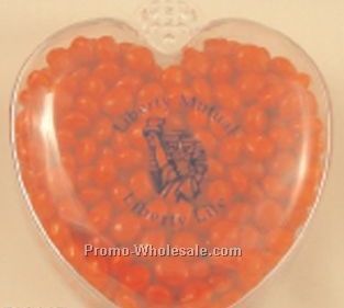 Large Hinged Heart Container (Empty) 3-3/4"x1-3/8"x4-3/8"
