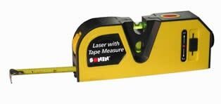 Laser Level W/Built In Tape Measure