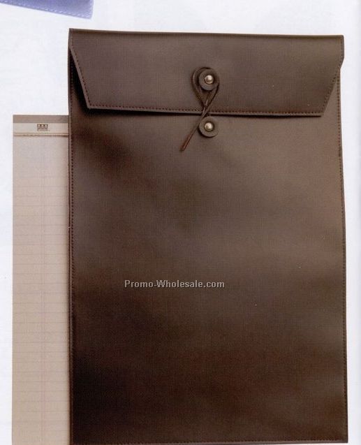 Leather Legal Envelope W/ Tie (Top Gain)