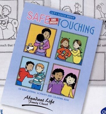 Lets Learn About Safe & Unsafe Touching Activities Book (Bilingual)