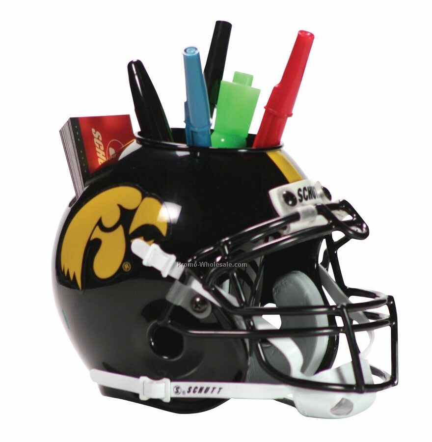 Licensed Scale Miniature Football Helmet Desk Caddy (Ncaa)