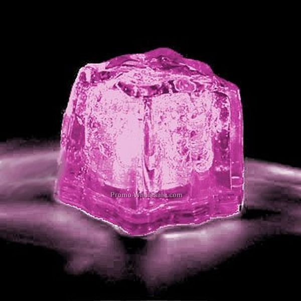 Light Up Ice Cubes (3 Function) - Pink