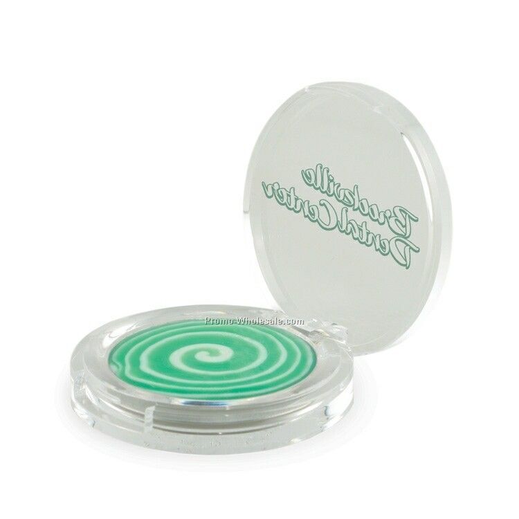 Lip Swirlz Lip Gloss - Green & White