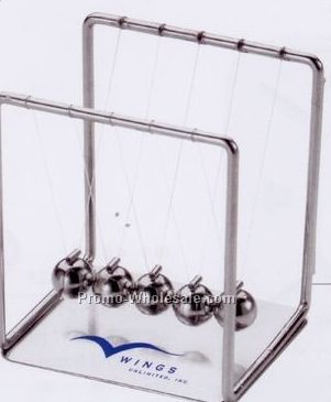 Minya Mini Newton's Cradle W/Metal Base