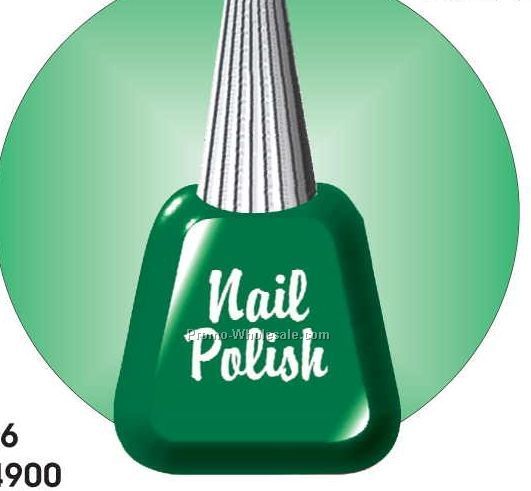 Nail Polish Bottle Acrylic Coaster W/ Felt Back