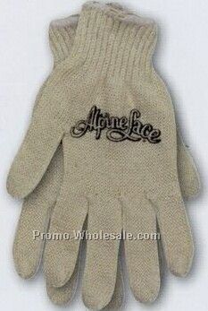 Natural Beige Ladies String Knit Glove