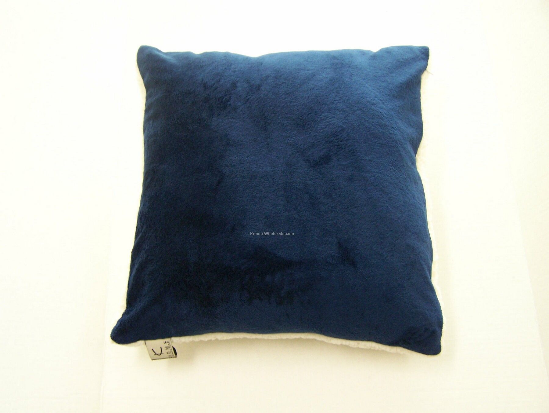 Navy Country Lambswool Pillow