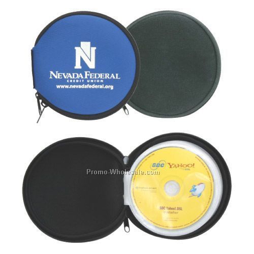 Neoprene CD Holder With 12 Inserts