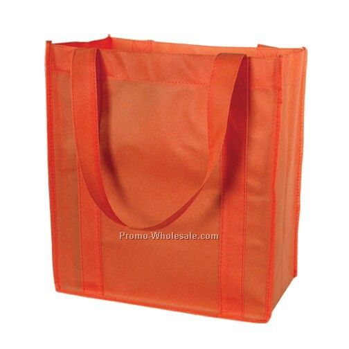 Non Woven Shopper Tote - Red