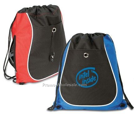 Nylon Drawstring Backpack