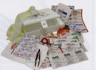 Outdoor Activity First Aid Kit W/ 4 Color Process Label