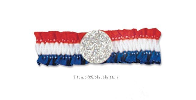 Packaged Red, White & Blue Patriotic Arm Bands