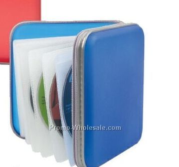 Plastic CD Holder W/ 24 CD Capacity