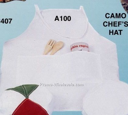 Poly/ Cotton Bib Apron