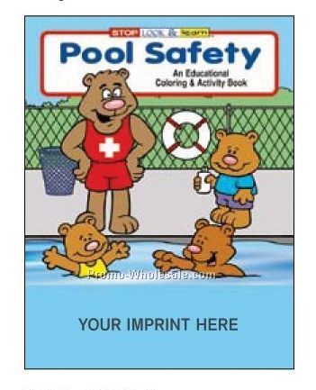 Pool Safety Coloring Book