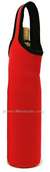 Red Neoprene Bottle Sleeve - Single (5"x17"x3")