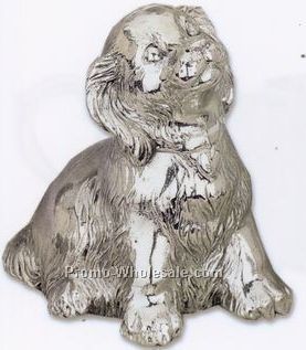 Reed & Barton Children's Silverplated Music Box Collection/ Puppy
