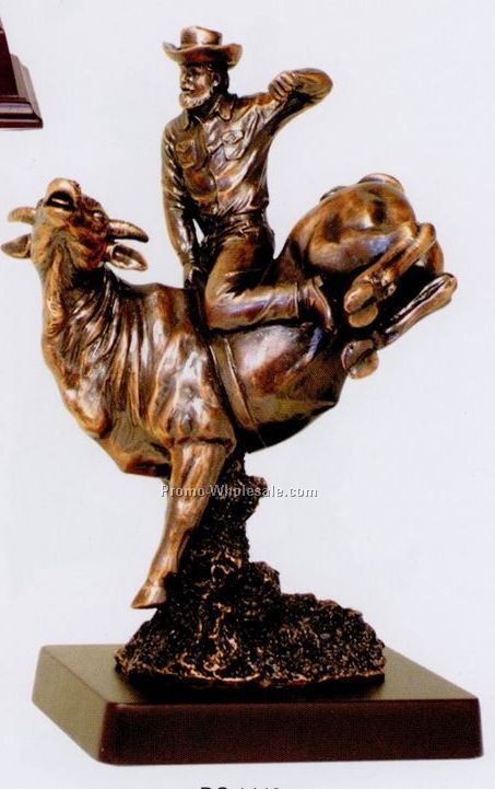 Rodeo Figurine-antique Bronze