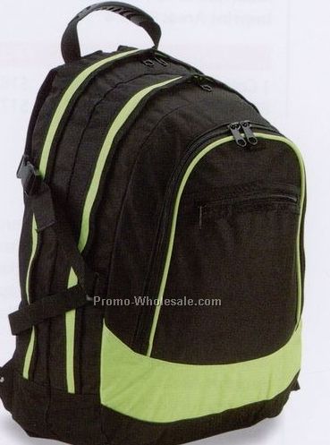 Roomy Polyester Backpack (Blank)