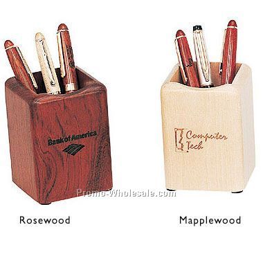 Rosewood / Pen Holder-laser Engraved