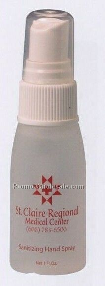 Sanitizing Hand Spray In Soft Touch Bottle - 2 Oz.