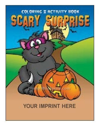 Scary Surprise Coloring Book