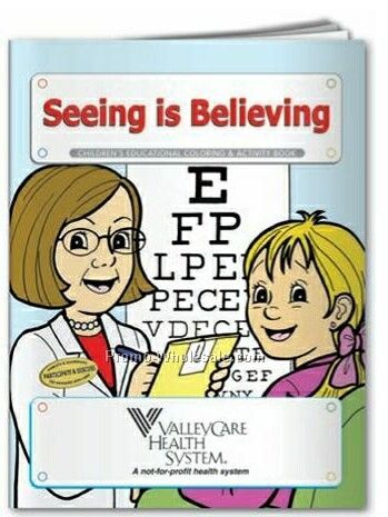Seeing Is Believing Coloring Book