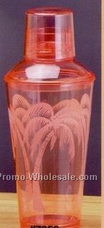 Shaker With Palm Tree Stock Print