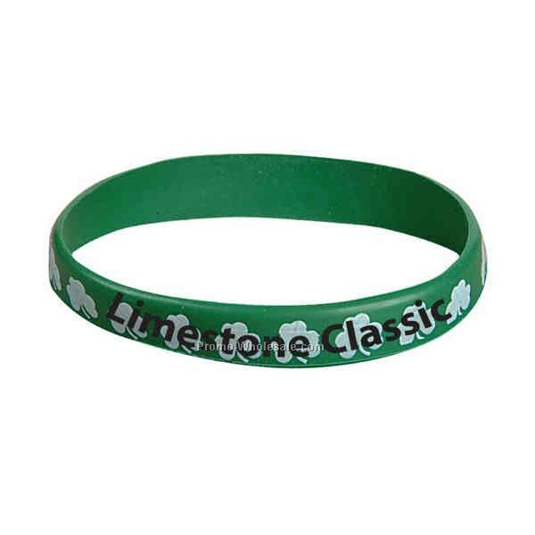 Shamrock Silicone Wristband