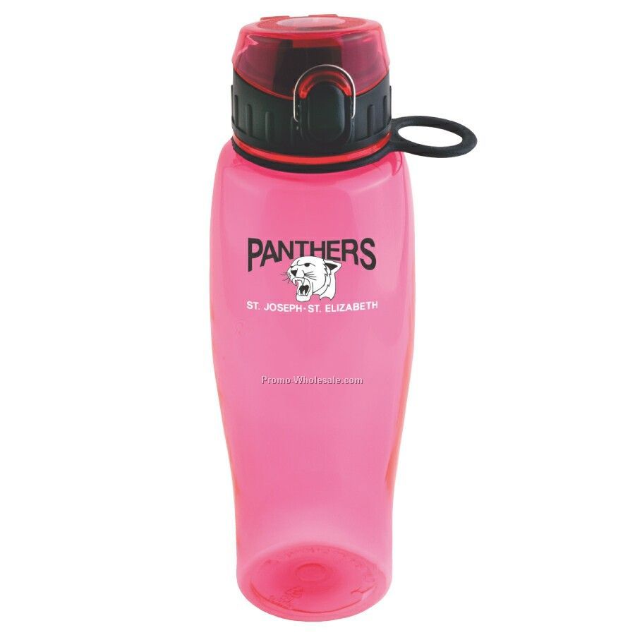 Shatter Proof Petg 24 Oz. Quencher Bottle With Flip Top Lid